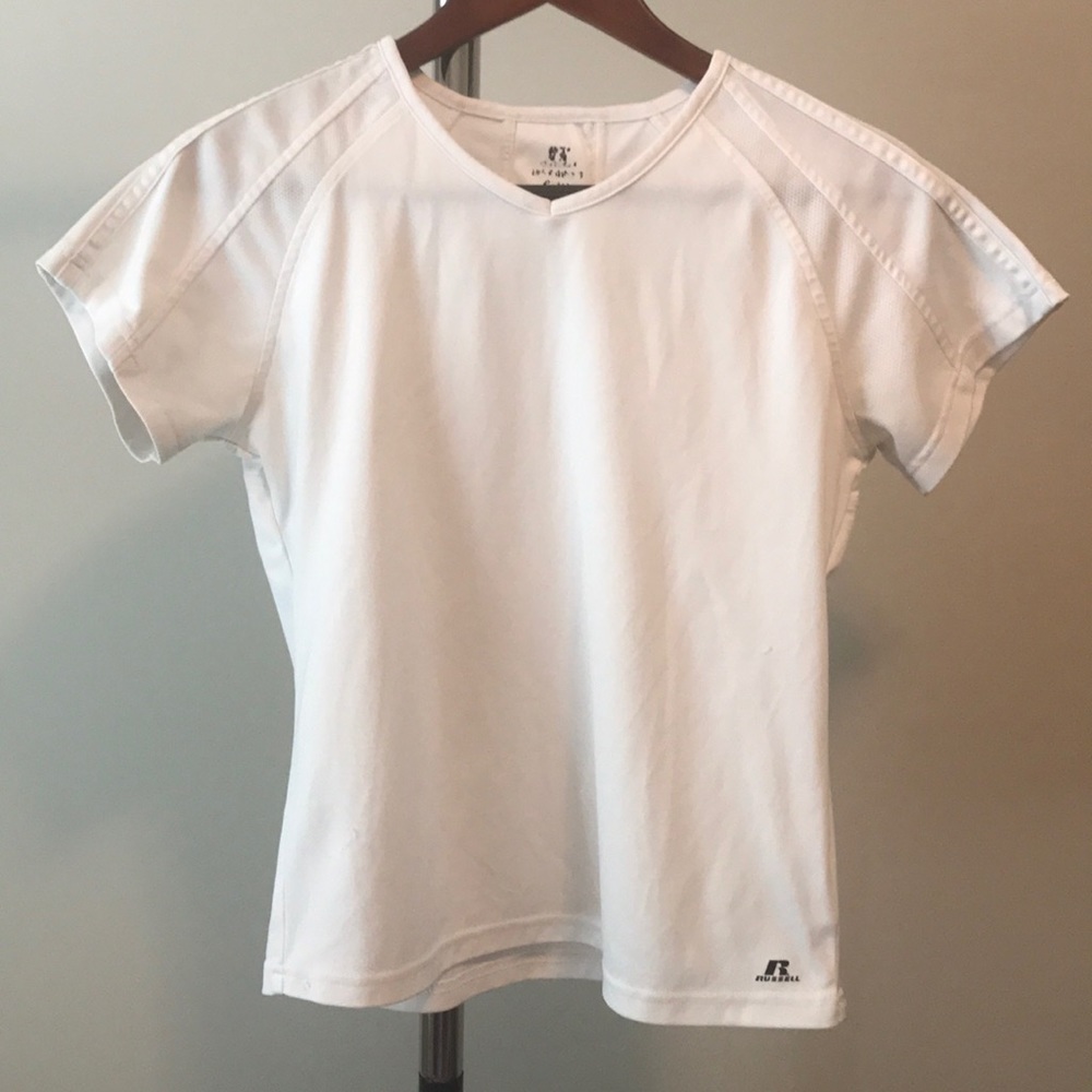 White Athletic/Workout Top